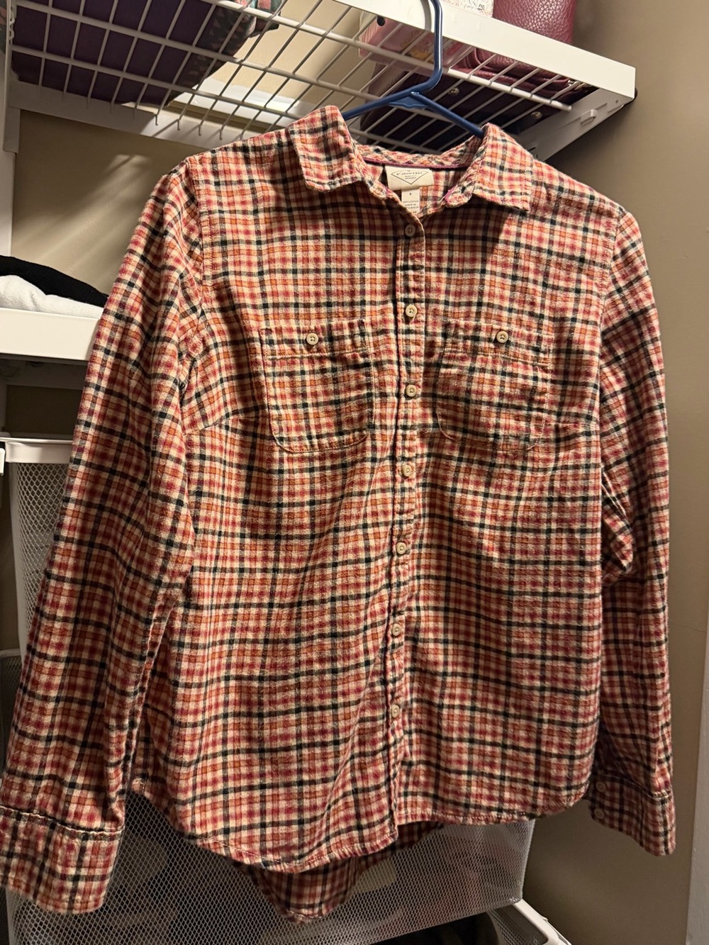 St. John's Bay Plaid Button-Down Shirt